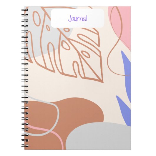 トロピカルエスケープボタニックジャーナル ノートブック (正面)