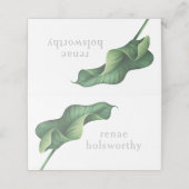 トロピカルエスコート結婚カード プレイスカード (外部開封)