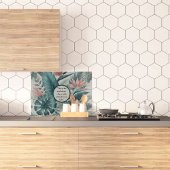 トロピカルエッセンスカスタマイズ可能ガラス カッティングボード