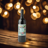 トロピカルエッセンス正方形フレーム ワインラベル