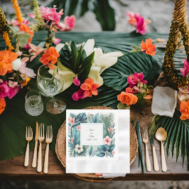 トロピカルエッセンス製弁当 縁ありランチョンナプキン