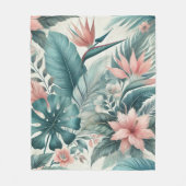 トロピカルエッセンス フリースブランケット (正面)