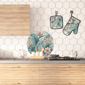 トロピカルエッセンス 鍋つかみ&鍋敷きセット