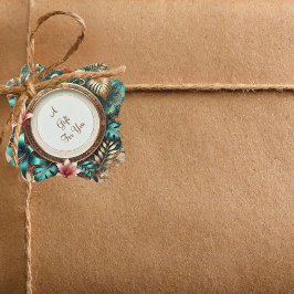 トロピカルエレガンスメッセージカード フェイバータグ