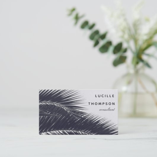 トロピカルエレガンスモダンプロフェッショナル 名刺 (スタンド正面)