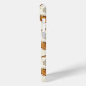 トロピカルエレガンスヴィンテージウォーターカラーココナッツハーヴ Case-Mate iPhoneケース (裏面 / 左)