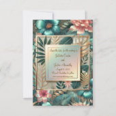 トロピカルエレガンス保存デイトカード (正面)