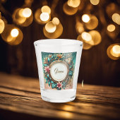 トロピカルエレガンス印刷 ショットグラス