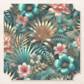 トロピカルエレガンス ペーパーコースター (正面)