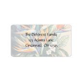 トロピカルエレガンス ラベル (正面)