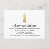 トロピカルエレガンス | Pineappleの宿泊施設 エンクロージャーカード (正面)