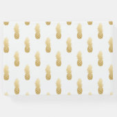 トロピカルエレガンス | Pineappleの結婚ゲストブック ゲストブック (裏面)