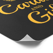 トロピカルエレガンス | Pineappleカードとギフトサイン ポスター (角)