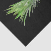 トロピカルエレガントイエローグリーンブラックパイナップル 薄葉紙 (詳細)