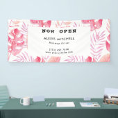 トロピカルエレガントインテリアデザイナービジネス 横断幕 (トレードショー)