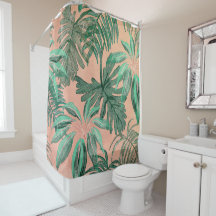 トロピカルエレガントウォーターのカラー葉アートワーク |