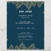 トロピカルエレガントメイクアップアーティスト チラシ (正面)