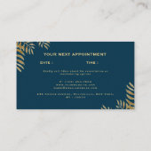 トロピカルエレガントメイクアップアーティスト 予約カード (裏面)