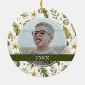 トロピカルエレガント両面2枚の写真 セラミックオーナメント (裏面)