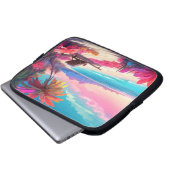 トロピカルエレクトロニクスバッグ ラップトップスリーブ (正面下部)