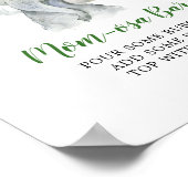 トロピカルエレファントボーイ赤ちゃんシャワーマムオーサバー ポスター (角)