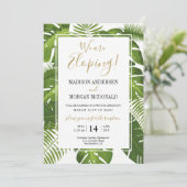 トロピカルエロープメントの披露宴招待状 招待状 (スタンド正面)