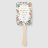 トロピカルオアシスモンスターラデスティネーションウェディング ハンドファン (正面)