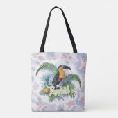 トロピカルオウムテーマ トートバッグ (裏面)