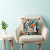 トロピカルオウム クッション (椅子)