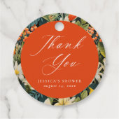 トロピカルオレンジの楽園 サンキュー フェイバータグ (正面)