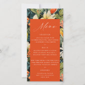 トロピカルオレンジパラダイスメニュー (正面)