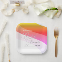 トロピカルオレンジピンクシェードストリームカスタム