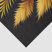 トロピカルオレンジフローラアートワーク（大） 薄葉紙 (詳細)