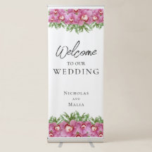 トロピカルオーキッドが私たち結婚の