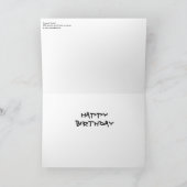 "トロピカルオーキ絵を描ッド"の サンキューカード (内部)