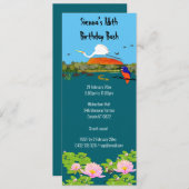 トロピカルオーストラリアインスパイアカドゥ 招待状 (正面/裏面)