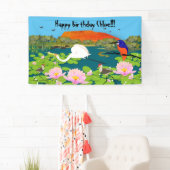 トロピカルオーストラリアインスパイアカドゥ 横断幕 (インサイチュ)