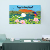 トロピカルオーストラリアインスパイアカドゥ 横断幕 (トレードショー)