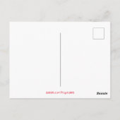 トロピカルカウアイハワイアンアイランドシーコースト ポストカード (裏面)