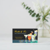 トロピカルカクテルイベントプランナー 名刺 (スタンド正面)