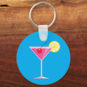 トロピカルカクテルキーチェーン キーホルダー (正面)