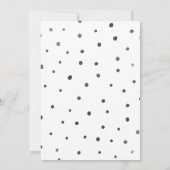 トロピカルカクテルブライダルシャワー 招待状 (裏面)