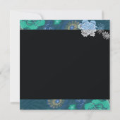 トロピカルカクテル30th誕生日パーティー 招待状 (裏面)