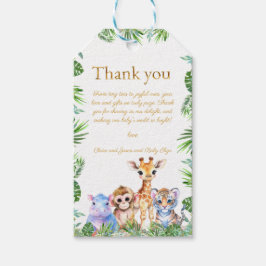 トロピカルカスタムジャングルキレーフタイガー ギフトタグ