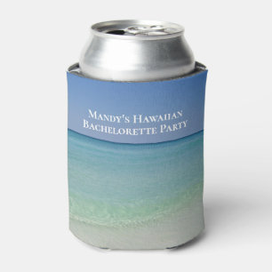 トロピカルカスタムビーチ結婚式 缶クーラー