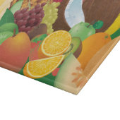 トロピカルカラフルココナッツキッチンカットボード カッティングボード (角)