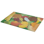 トロピカルカラフルココナッツキッチンカットボード カッティングボード (角)