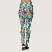 トロピカルカラフルドッグ レギンス (裏面)