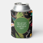 トロピカルカラフルパロッツバチェロレッテ週末 缶クーラー (缶裏面)