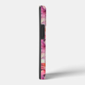 トロピカルカラフルプルメリアフランギパニパターン(の模様が)ある Case-Mate iPhoneケース (裏面 / 右)